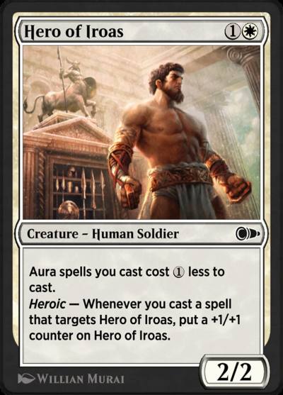 Hero of Iroas PIO-16 Pioneer Masters Magic card