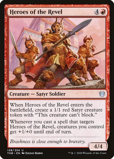 Heroes of the Revel 138 Theros Beyond Death Magic card
