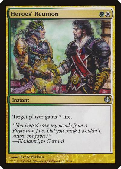 Heroes' Reunion DDG-29 Duel Decks: Knights vs. Dragons Magic card