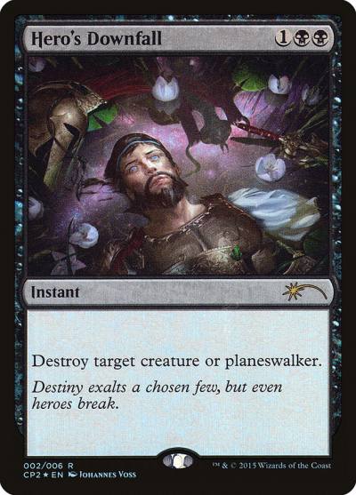 Hero's Downfall CP2-2 Fate Reforged Clash Pack Magic card