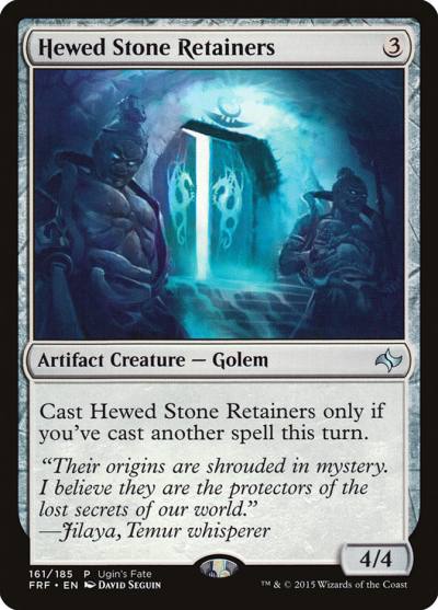 Hewed Stone Retainers UGIN-161 Ugin's Fate Magic card
