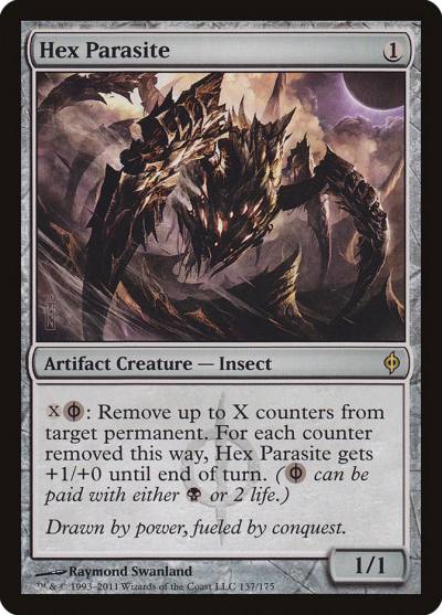 Hex Parasite 137 New Phyrexia Magic card