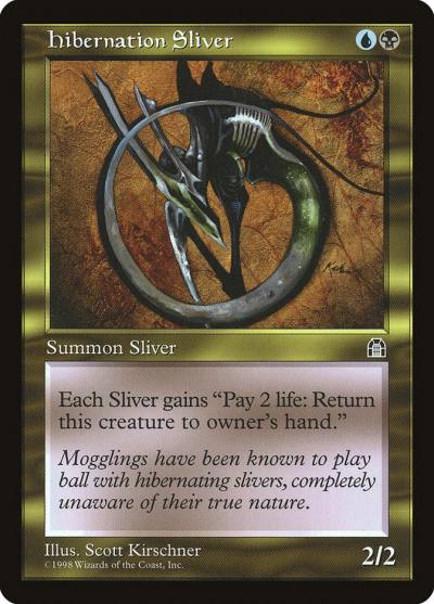 Hibernation Sliver STH-128 Stronghold Magic card