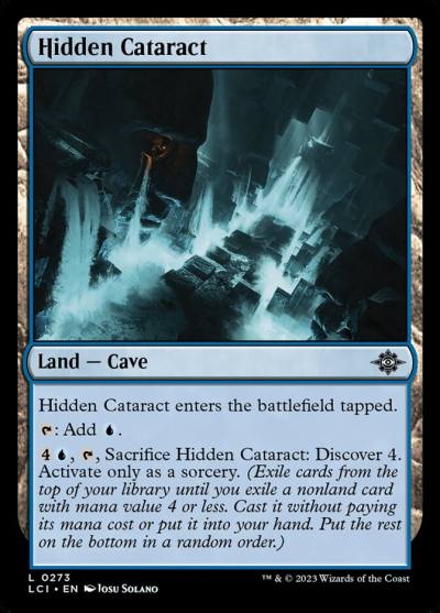 Hidden Cataract LCI-273 The Lost Caverns of Ixalan Magic card