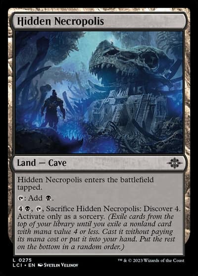 Hidden Necropolis LCI-275 The Lost Caverns of Ixalan Magic card