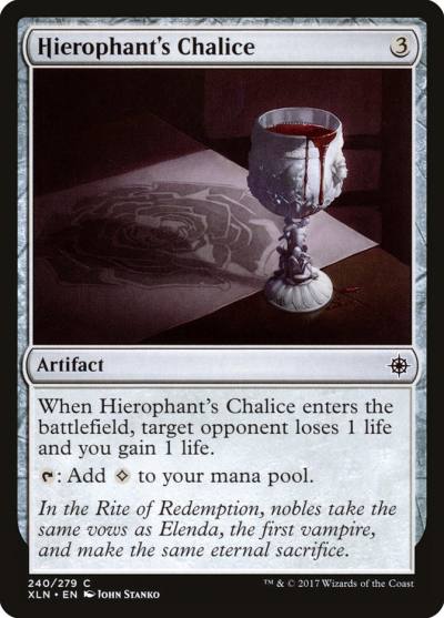 Hierophant's Chalice XLN-240 Ixalan Magic card