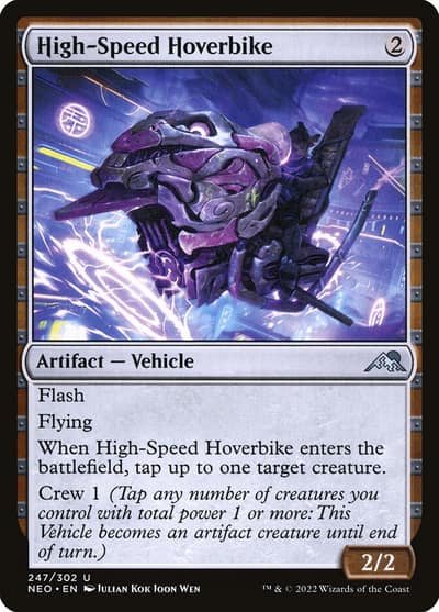 High-Speed Hoverbike NEO-247 Kamigawa: Neon Dynasty Magic card
