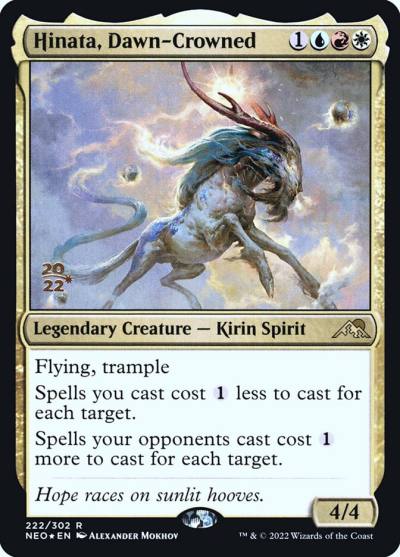 Hinata, Dawn-Crowned PNEO-222S Kamigawa: Neon Dynasty Promos Magic card