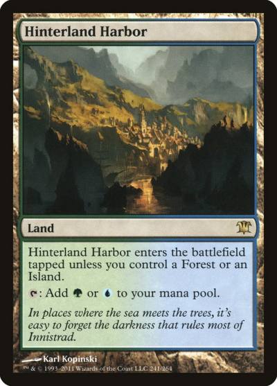 Hinterland Harbor ISD-241 Innistrad Magic card