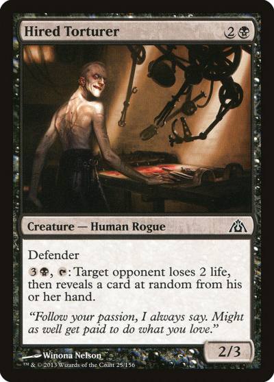 Hired Torturer DGM-25 Dragon's Maze Magic card