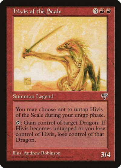 Hivis of the Scale 182 Mirage Magic card