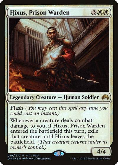 Hixus, Prison Warden PORI-19 Magic Origins Promos Magic card