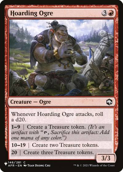 Hoarding Ogre PLST-AFR-146 The List Magic card