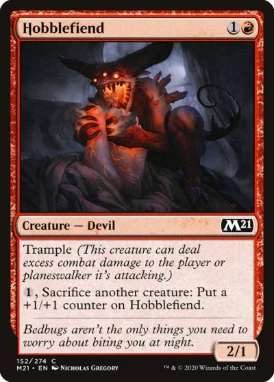 Hobblefiend 152 Core Set 2021 Magic card