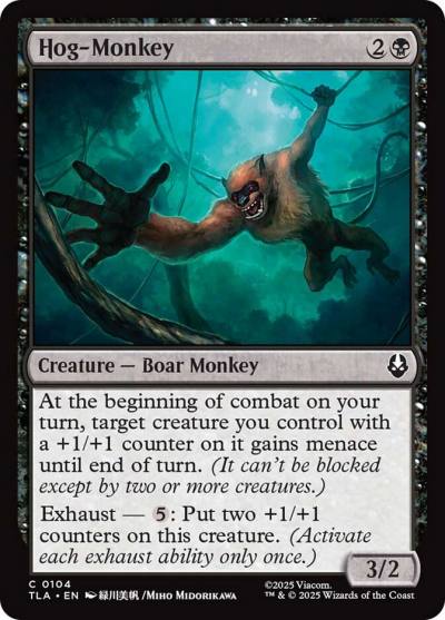 Hog-Monkey TLA-104 Avatar: The Last Airbender Magic card