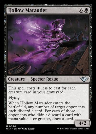 Hollow Marauder OTJ-90 Outlaws of Thunder Junction Magic card