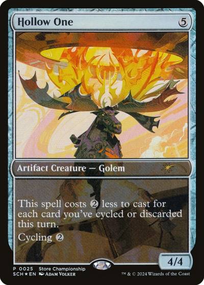 Hollow One SCH-25 Store Championships Magic card