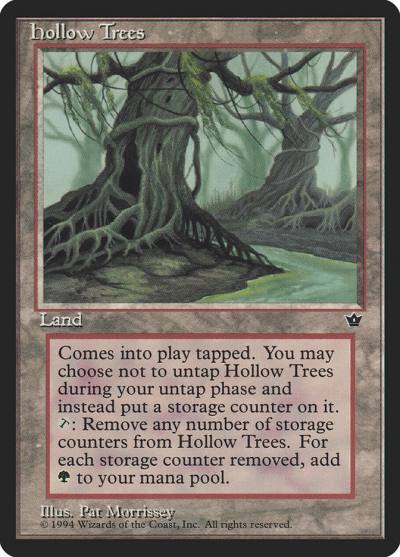 Hollow Trees FEM-97 Fallen Empires Magic card