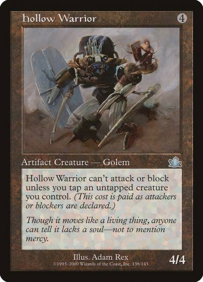 Hollow Warrior 138 Prophecy Magic card
