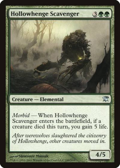 Hollowhenge Scavenger ISD-188 Innistrad Magic card