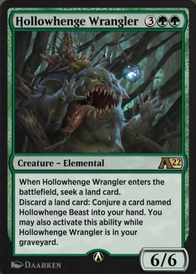 Hollowhenge Wrangler 51 Alchemy: Innistrad Magic card