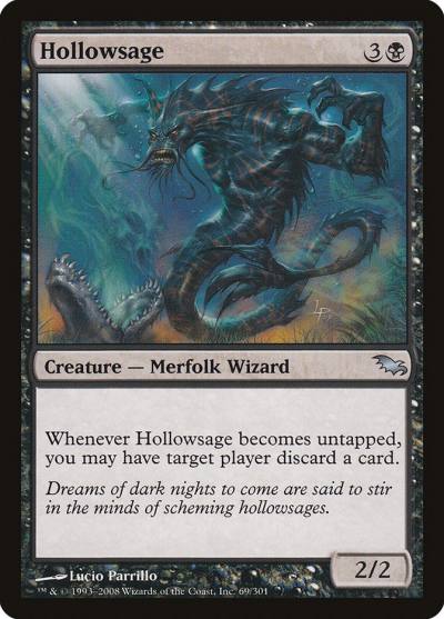 Hollowsage SHM-69 Shadowmoor Magic card