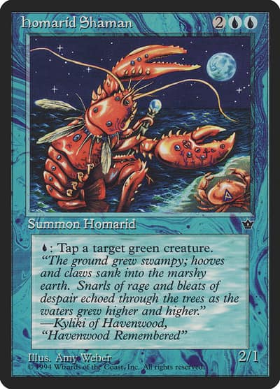 Homarid Shaman 20 Fallen Empires Magic card