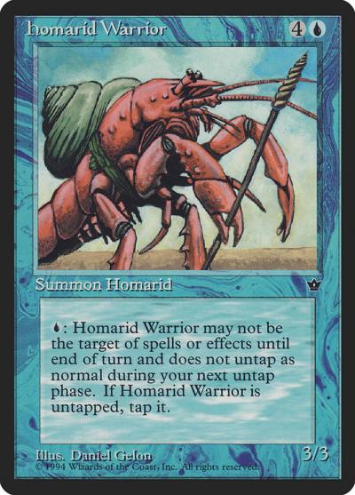 Homarid Warrior FEM-22A Fallen Empires Magic card