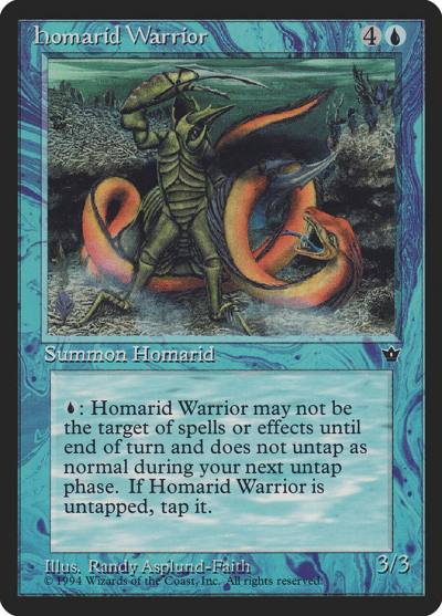 Homarid Warrior FEM-22B Fallen Empires Magic card