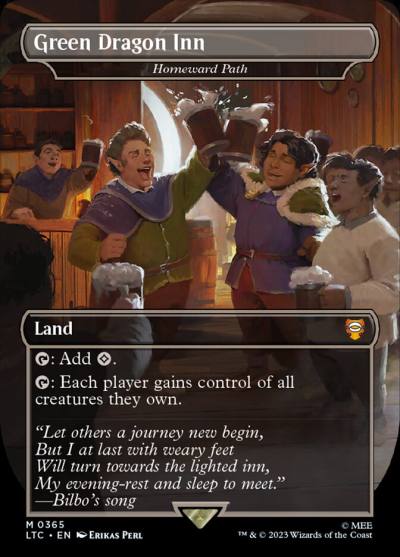 Homeward Path LTC-365 Tales of Middle-earth Commander Magic card
