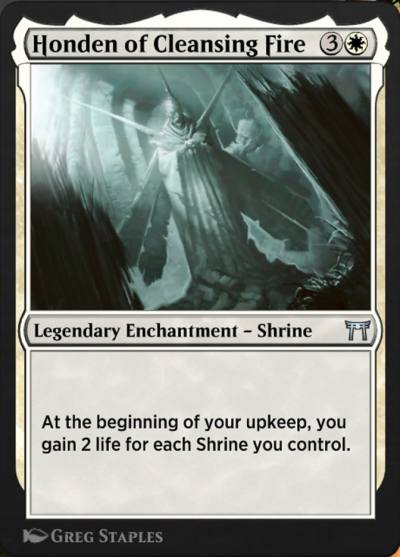 Honden of Cleansing Fire HA3-2 Historic Anthology 3 Magic card