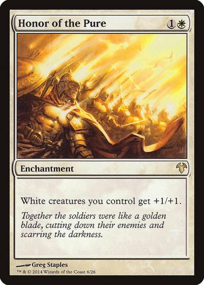 Honor of the Pure MD1-6 Modern Event Deck 2014 Magic card