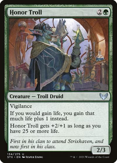 Honor Troll 134 Strixhaven: School of Mages Magic card