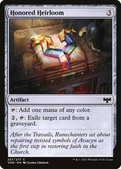 Honored Heirloom VOW-257 Innistrad: Crimson Vow Magic card
