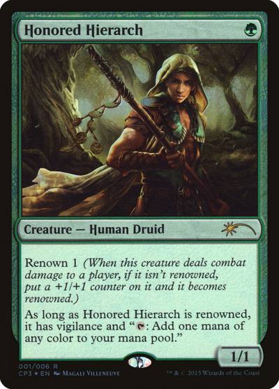 Honored Hierarch CP3-1 Magic Origins Clash Pack Magic card