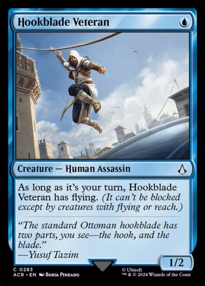 Hookblade Veteran 283 Assassin's Creed Magic card