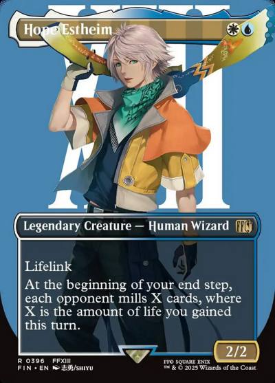 Hope Estheim FIN-396 Final Fantasy Magic card