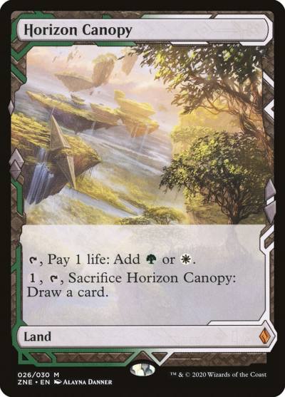 Horizon Canopy ZNE-26 Zendikar Rising Expeditions Magic card