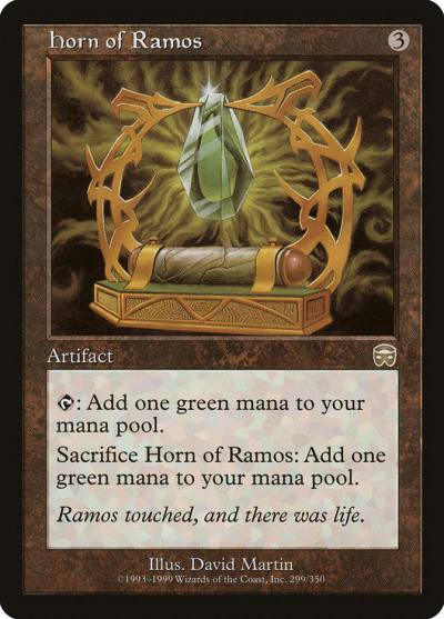 Horn of Ramos MMQ-299 Mercadian Masques Magic card