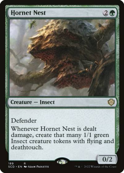 Hornet Nest SCD-189 Starter Commander Decks Magic card