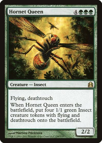 Hornet Queen CMD-159 Commander 2011 Magic card