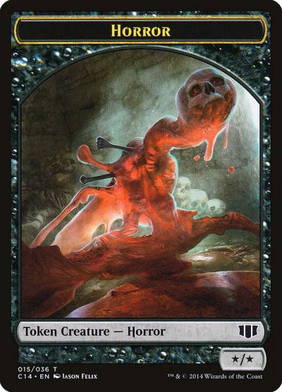 Horror TC14-15 Commander 2014 Tokens Magic card