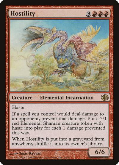 Hostility DD2-48 Duel Decks: Jace vs. Chandra Magic card