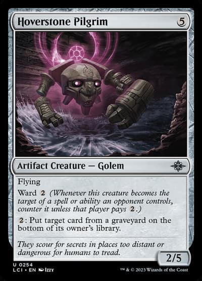 Hoverstone Pilgrim 254 The Lost Caverns of Ixalan Magic card