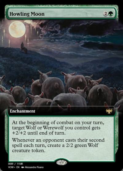 Howling Moon PRM-95417 Magic Online Promos Magic card