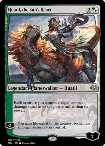 Huatli, the Sun's Heart PRM-72241 Magic Online Promos Magic card