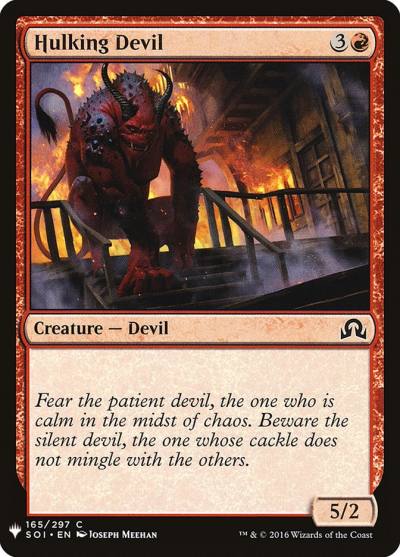 Hulking Devil PLST-SOI-165 The List Magic card