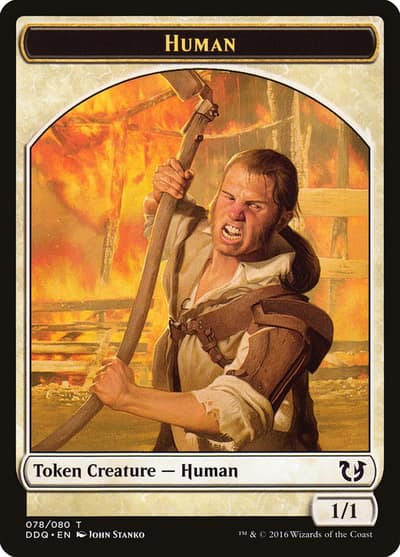 Human DDQ-78 Duel Decks: Blessed vs. Cursed Magic card