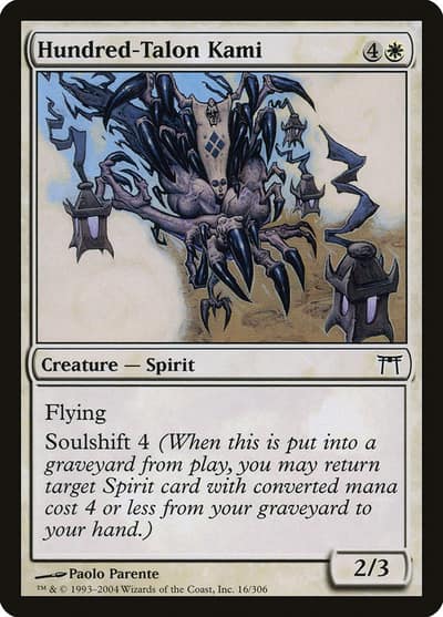 Hundred-Talon Kami 16 Champions of Kamigawa Magic card
