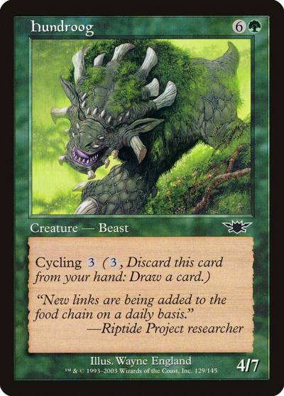 Hundroog 129 Legions Magic card